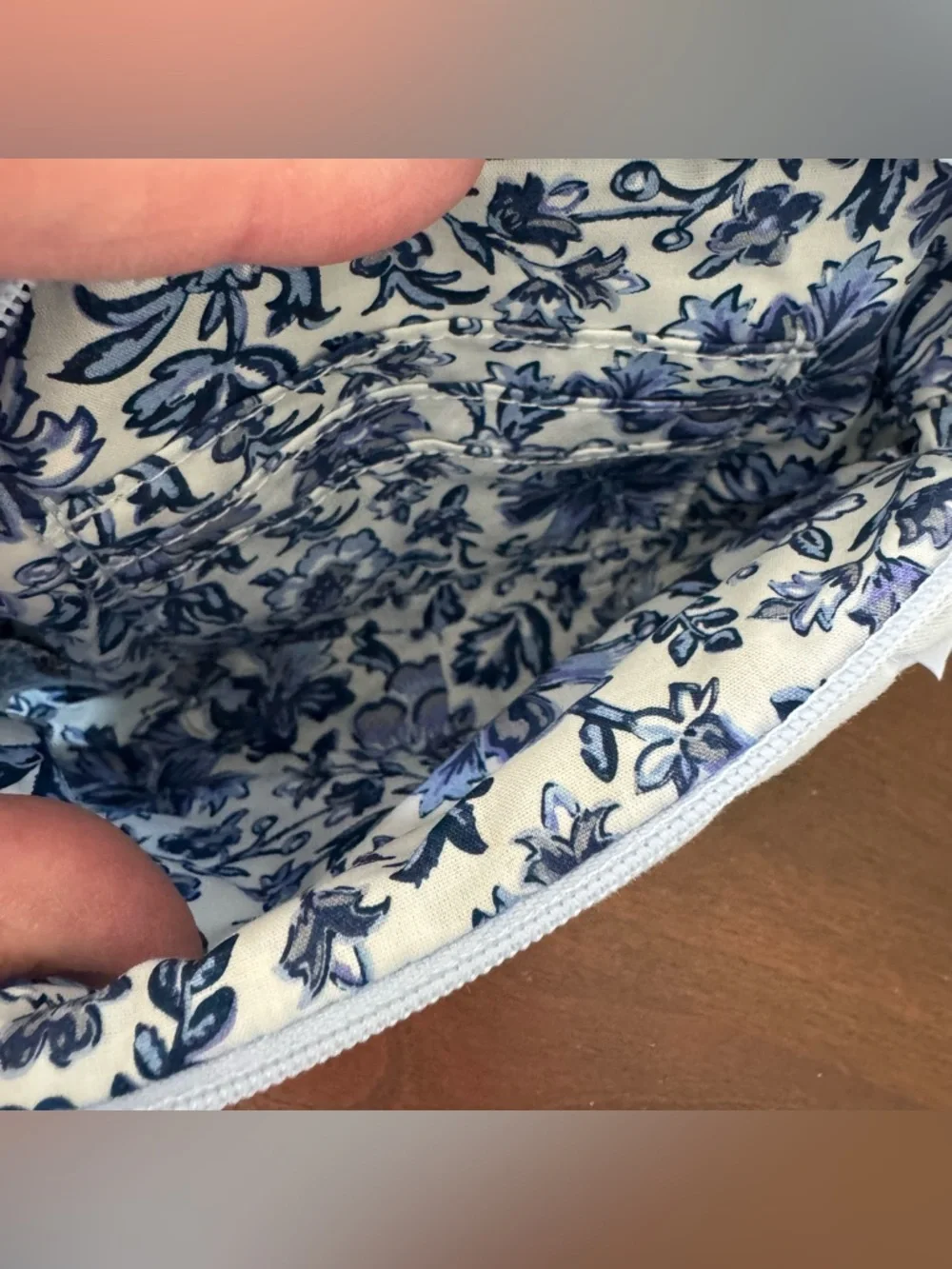 NWT VERA BRADLEY EVIE Mini Crossbody Purse in Blue